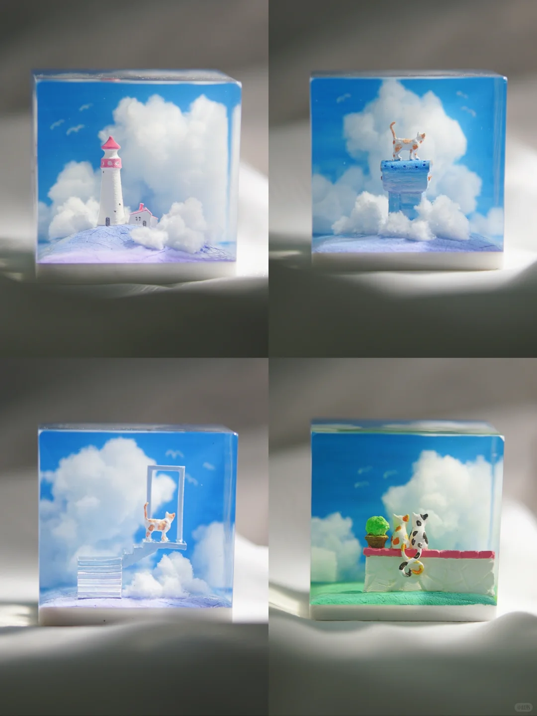 【手作合集】不是AI！好像小猫的门歪了？