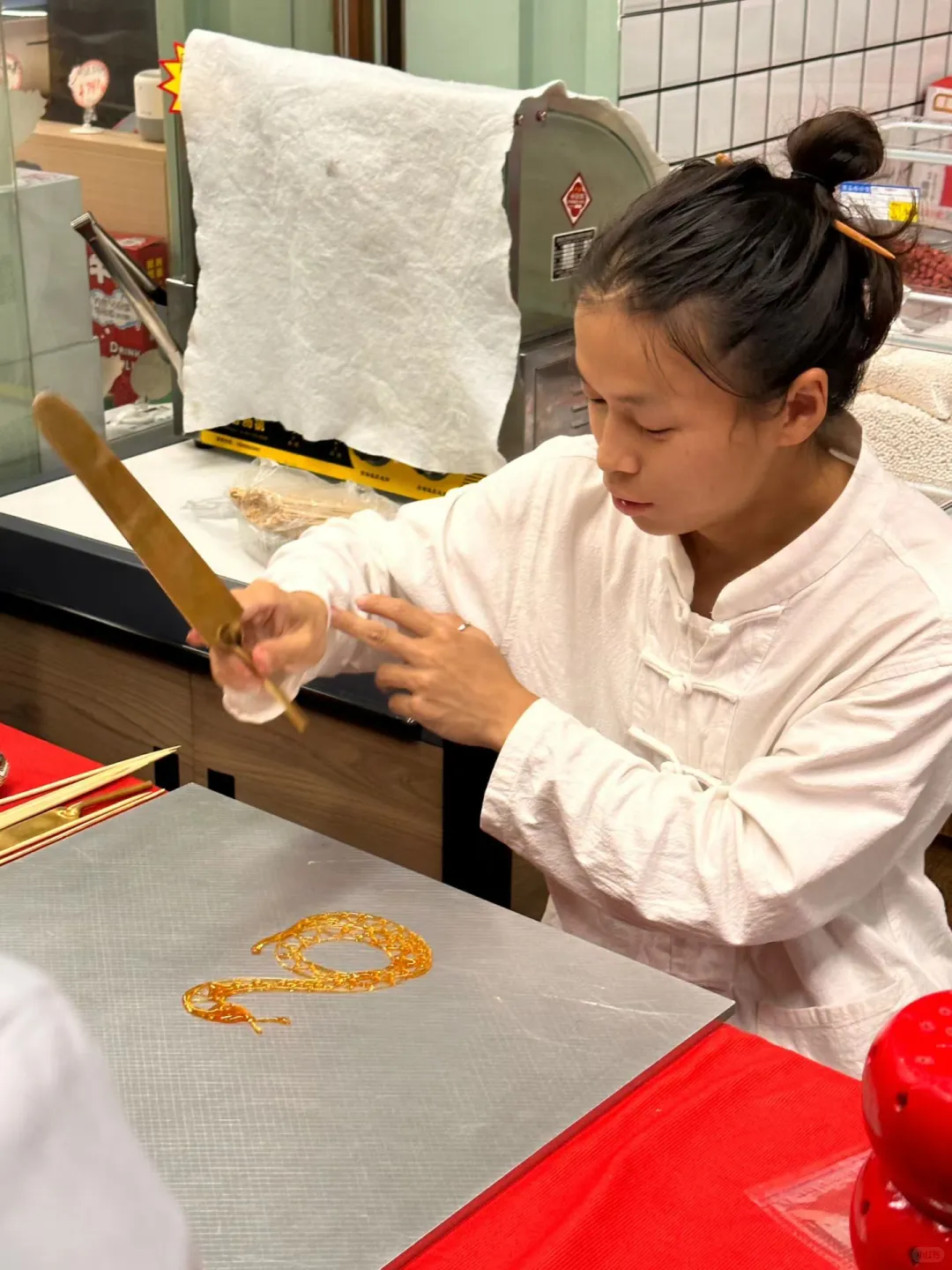 济南非遗糖画吹糖人暖场