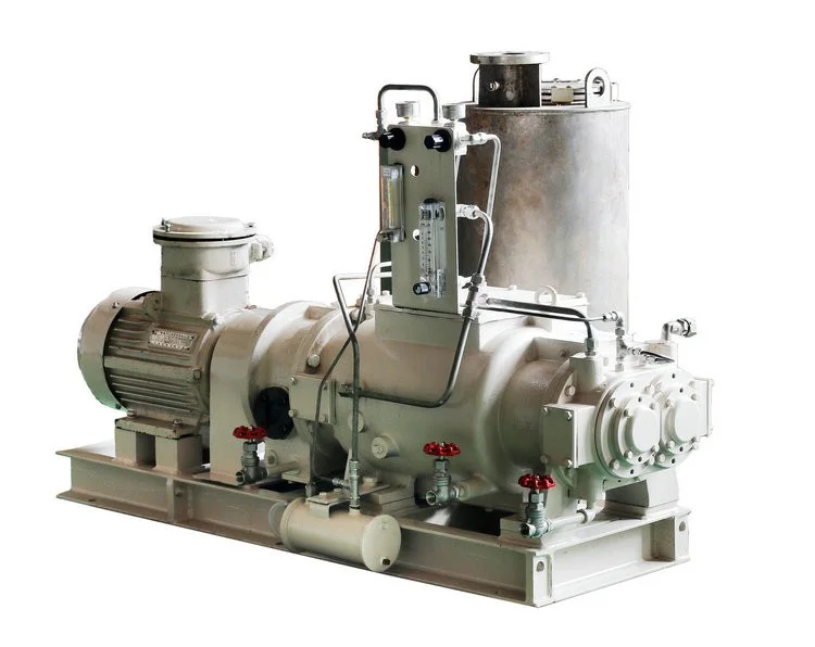 螺杆真空泵的净化原理