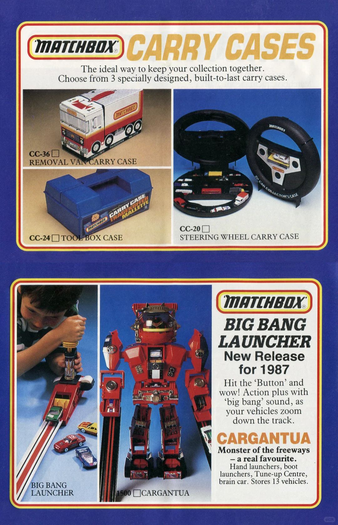 2刀的快乐，火柴盒1987/88年收藏者产品目录