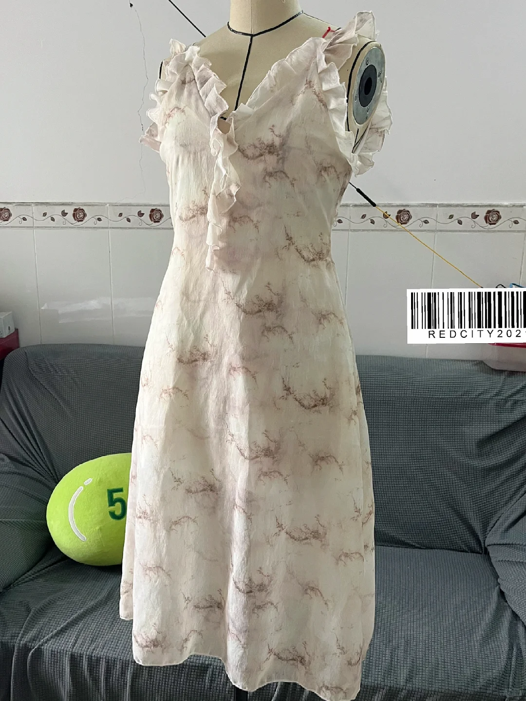 ✅挑战给自己做一条裙子?～附上简单打版图?