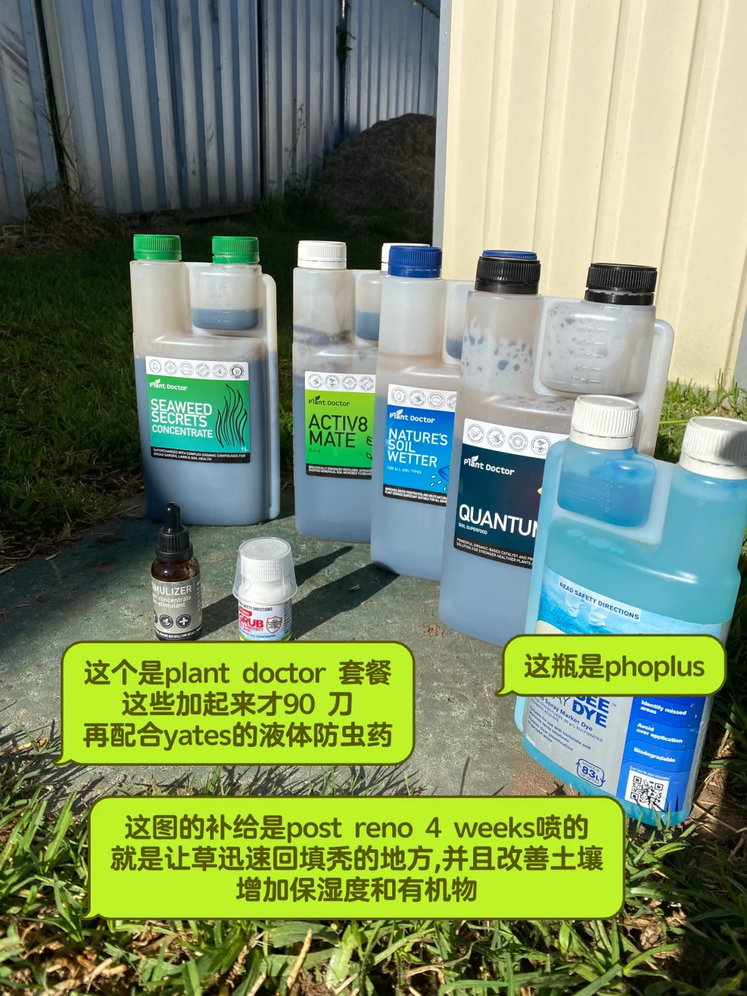 草坪修复与补给