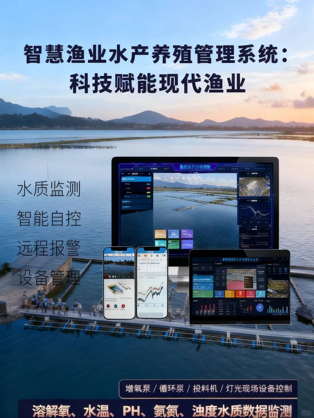 ?智慧渔业水产养殖系统：科技赋能渔业