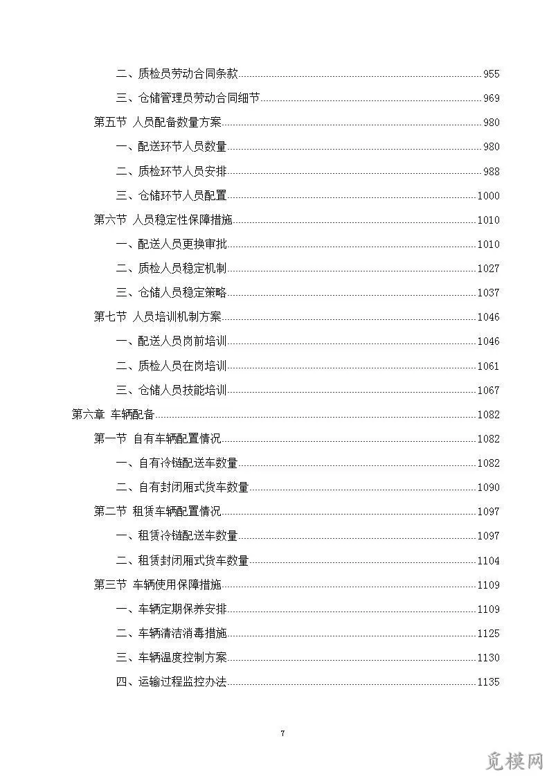 小学幼儿园食堂食材采购项目投标方案