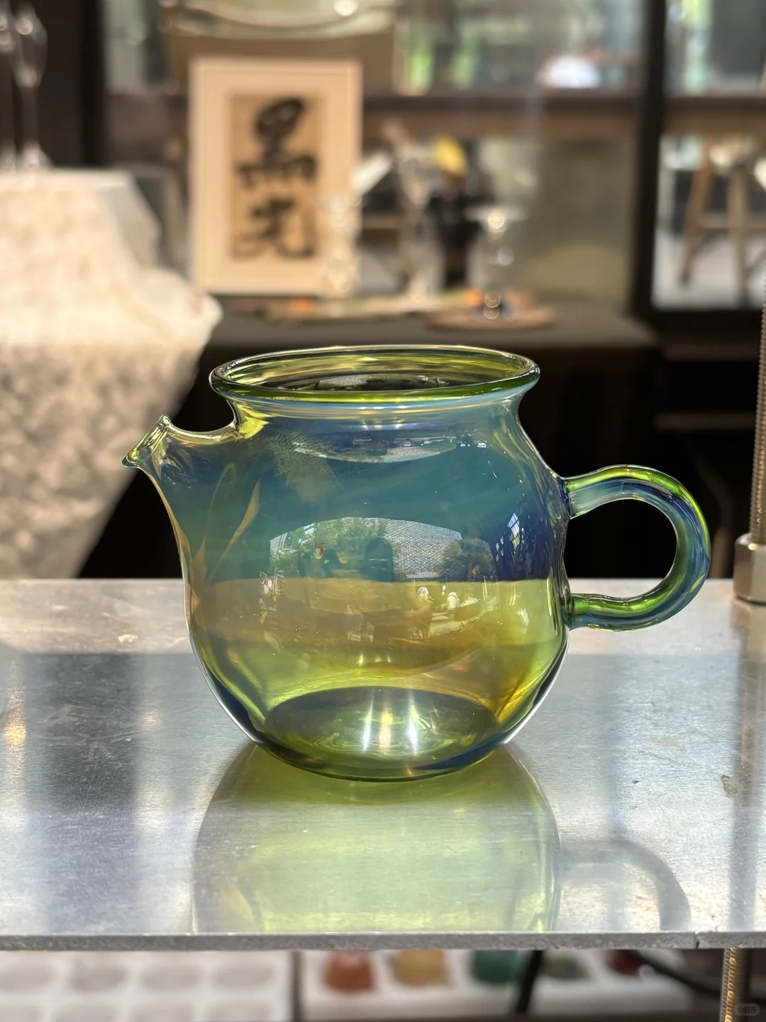 手工玻璃公道杯