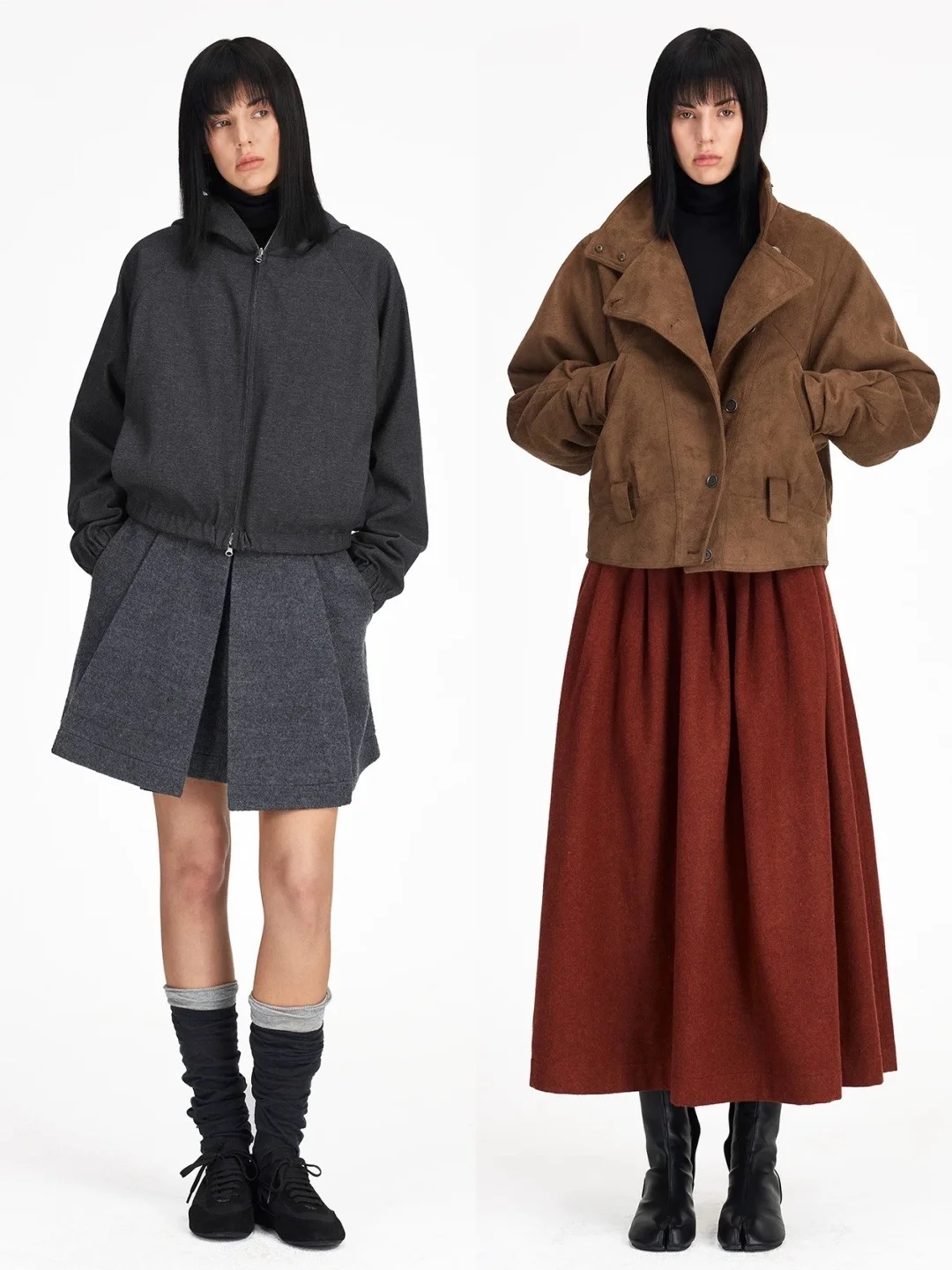 秋冬穿什么｜极简通勤轻工装松弛感穿搭