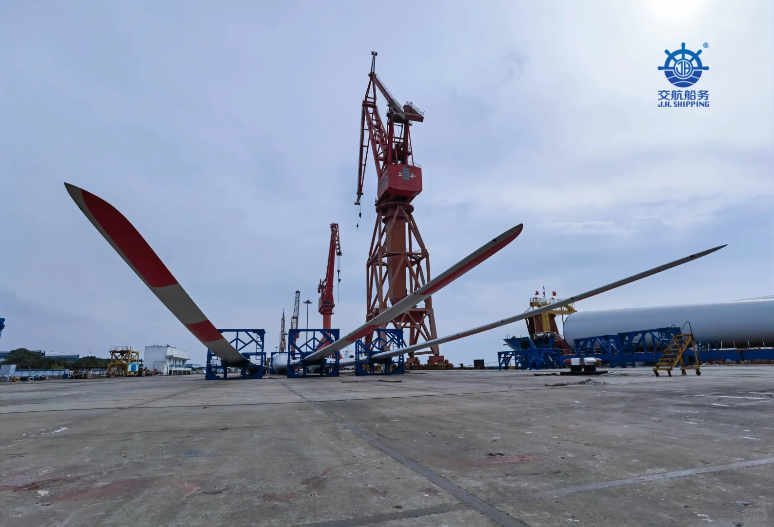 海上风电叶片运输船|浮吊船出租