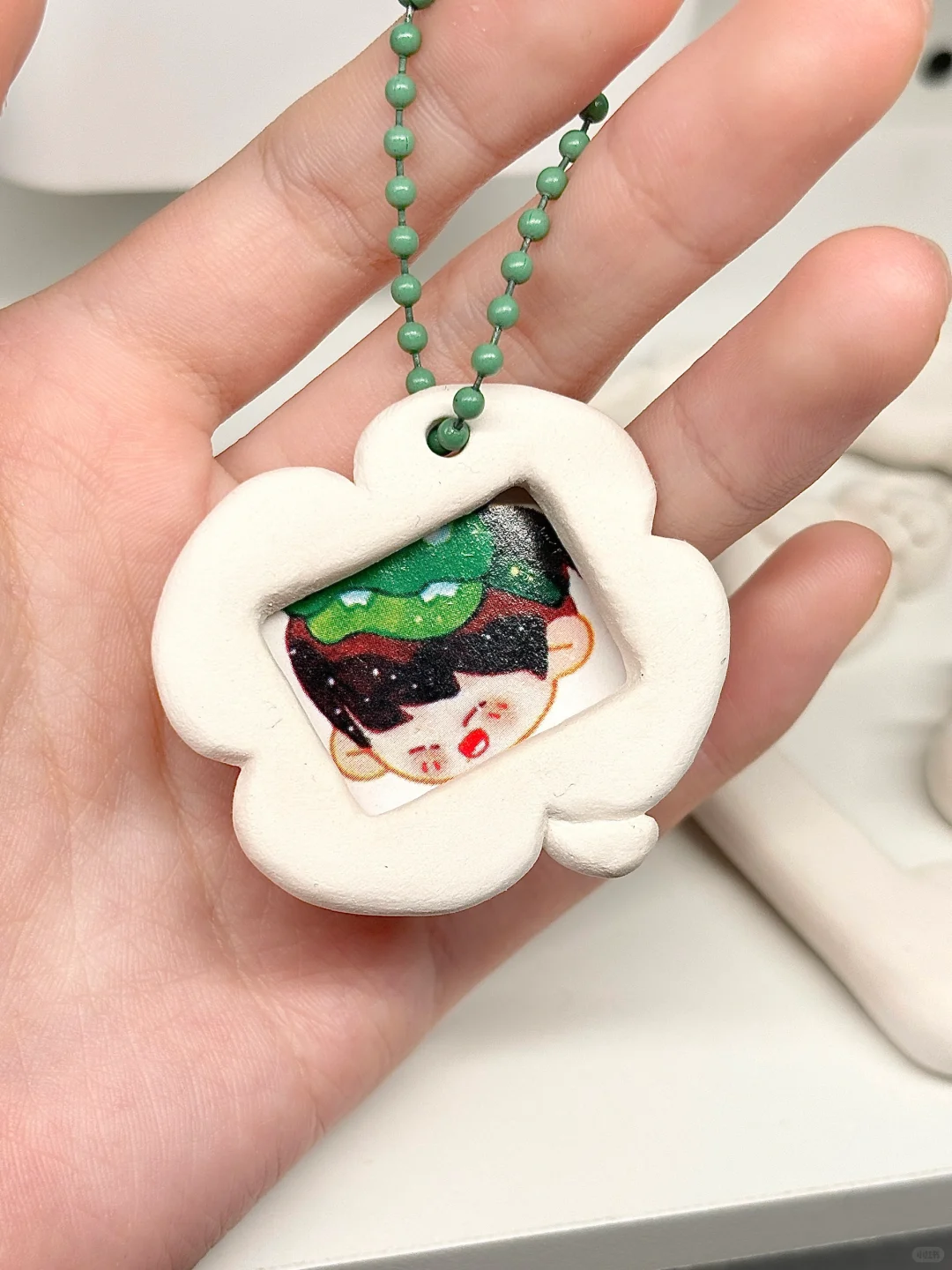 可磁吸大头贴相框～?～?｜石塑粘土（附教程