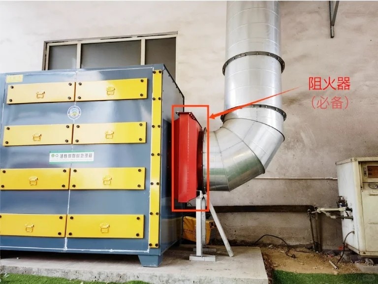 活性炭废气处理设备进厂安装流程和注意事项