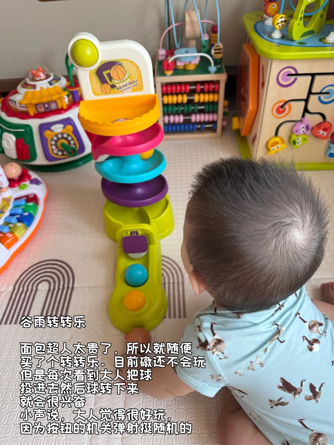 8月龄宝宝大件玩具分享?