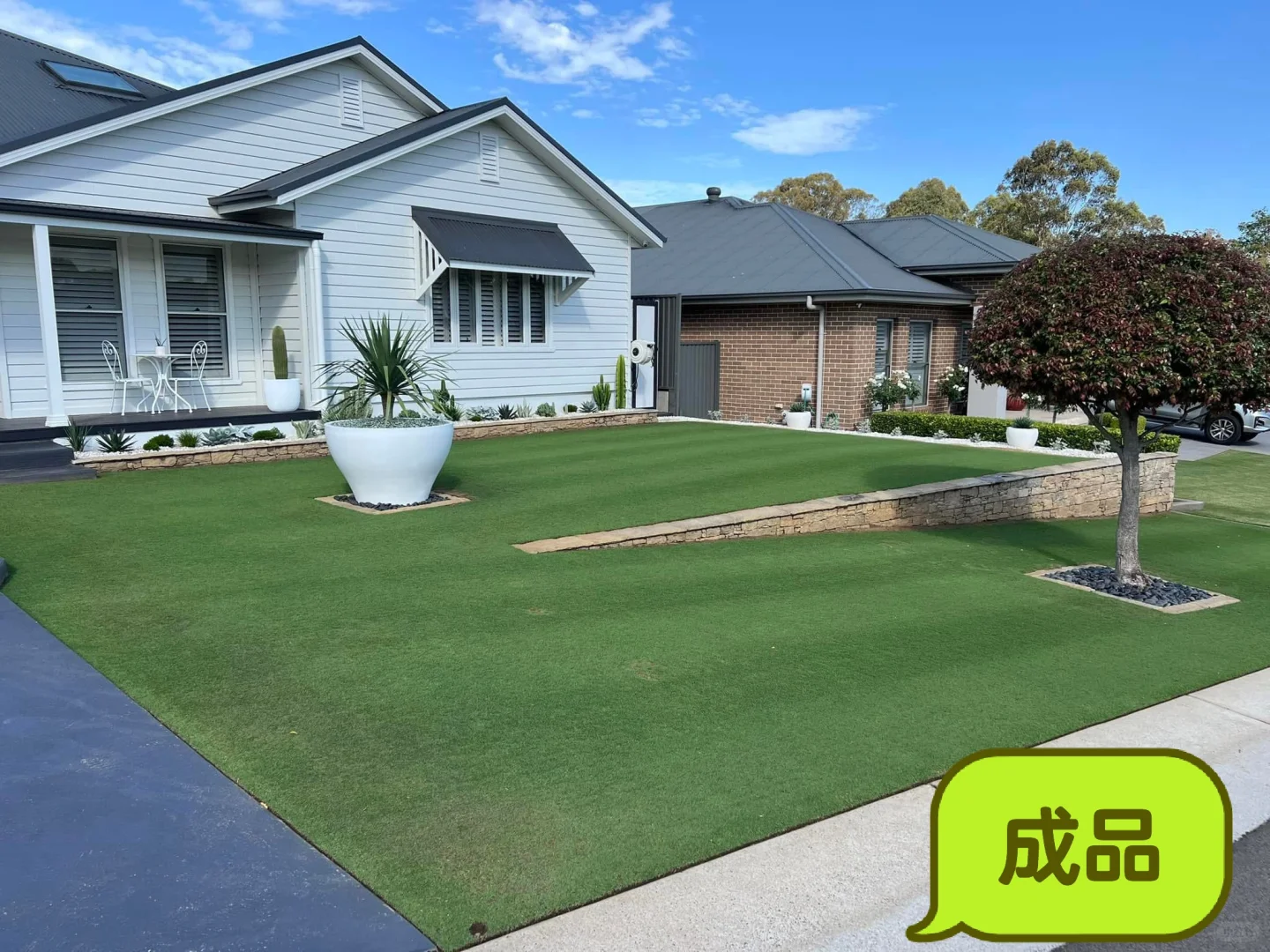 ?? 补土 top dressing 草坪维护