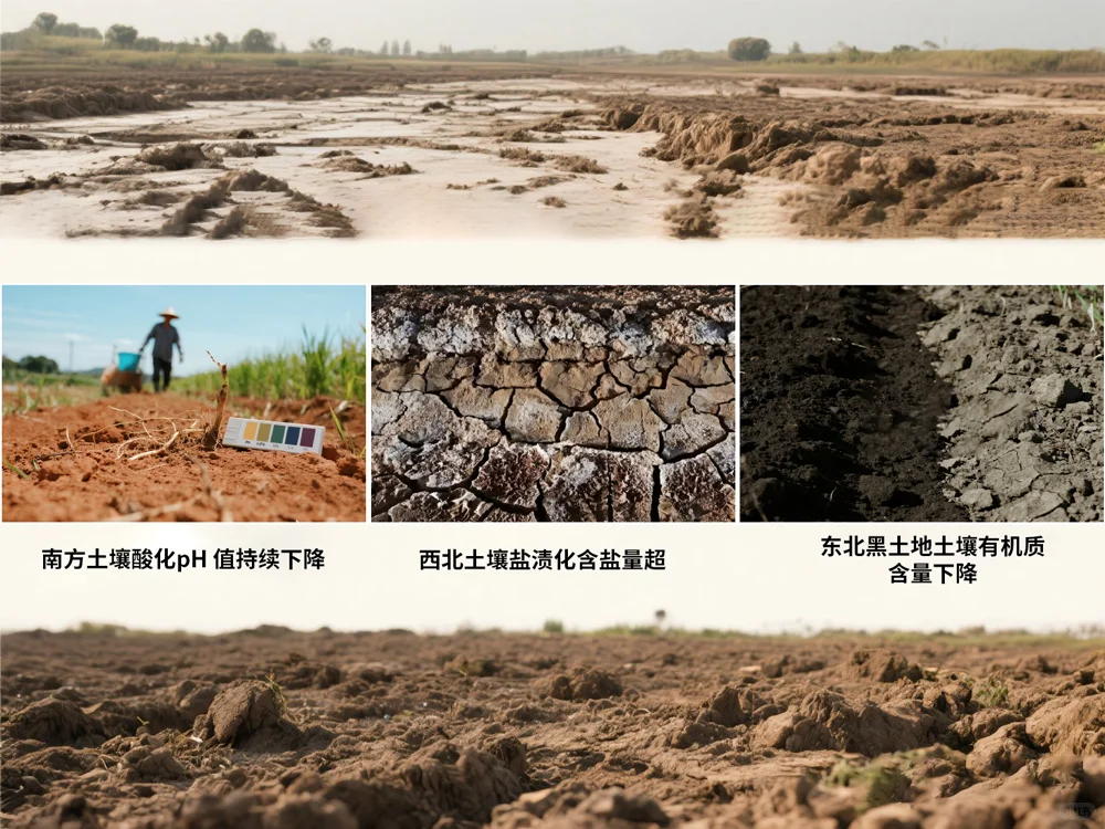 看不见的土地危机正在发送挑战与科学应对