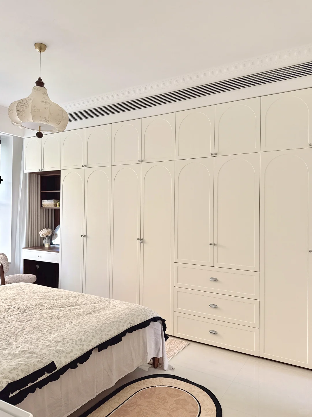 卧室做床尾衣柜真的太香啦！（附尺寸图