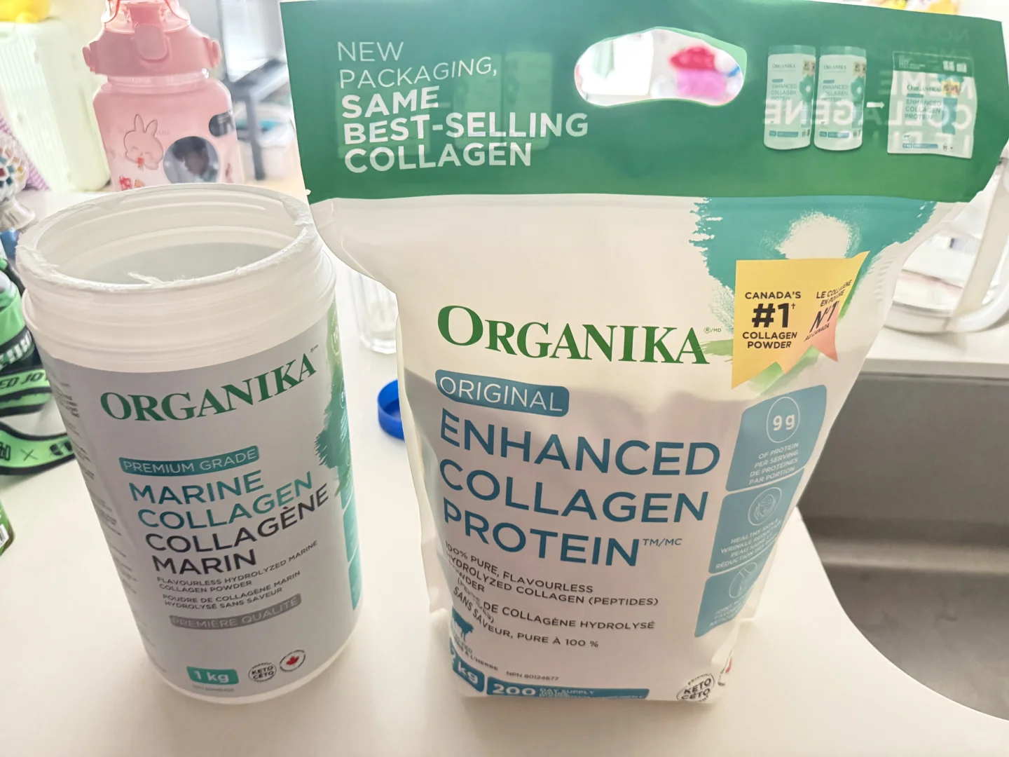 Costco的这两款胶原蛋白肽哪款更好啊