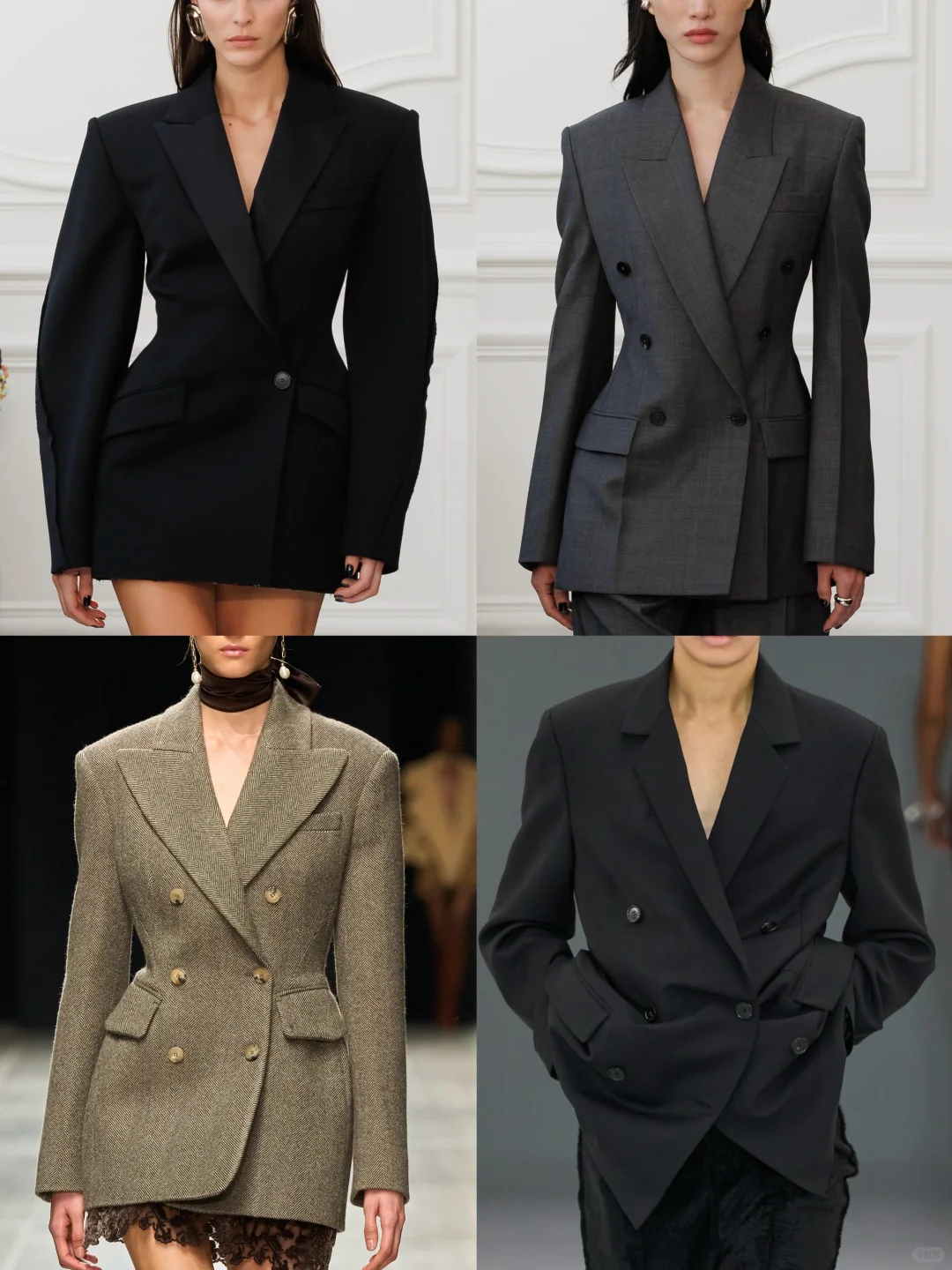 西装趋势中的「宽肩收腰」转向