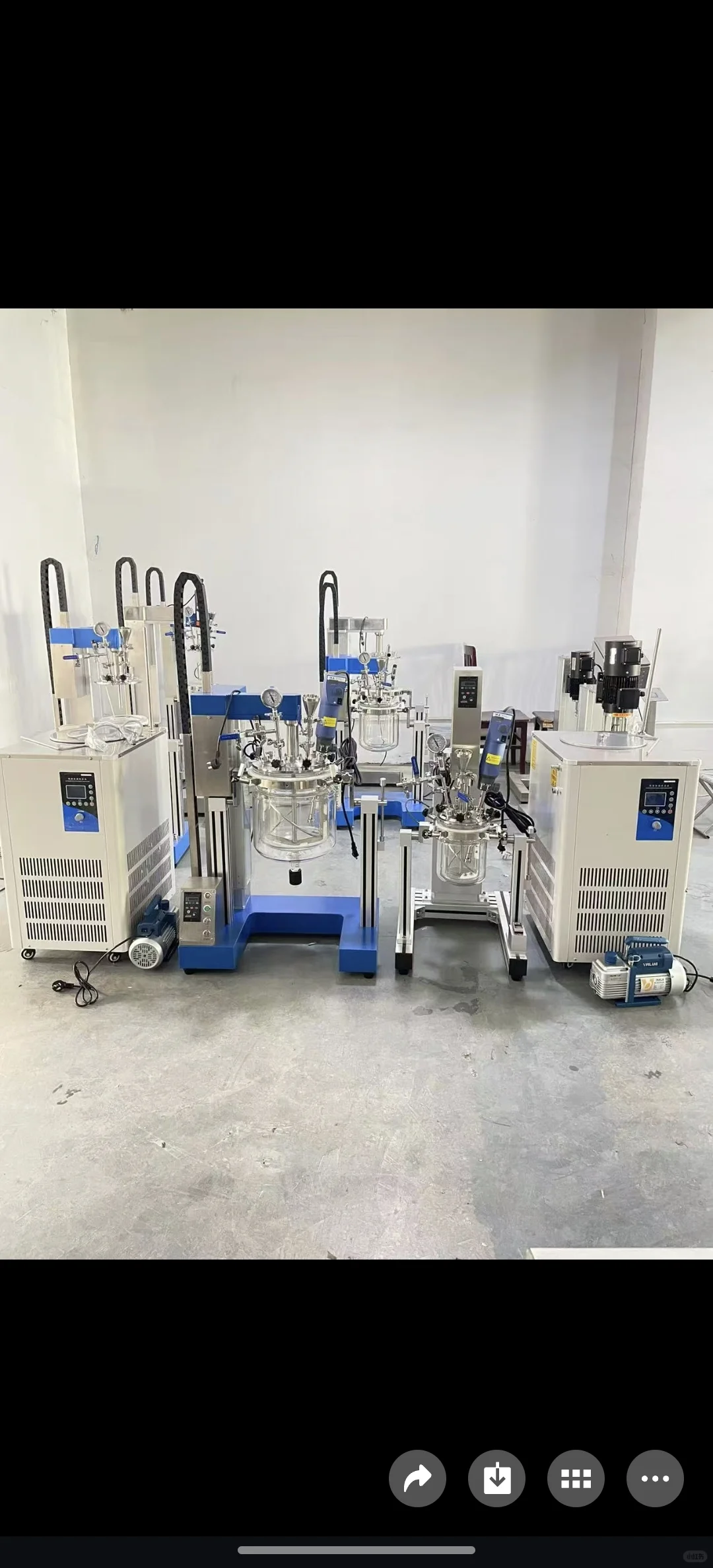 真空均质乳化机实验室不锈钢反应釜恒温制冷