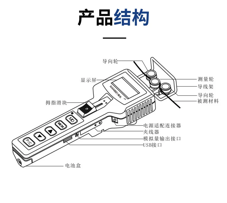 好物分享 | 三种工作模式的手持数显张力计