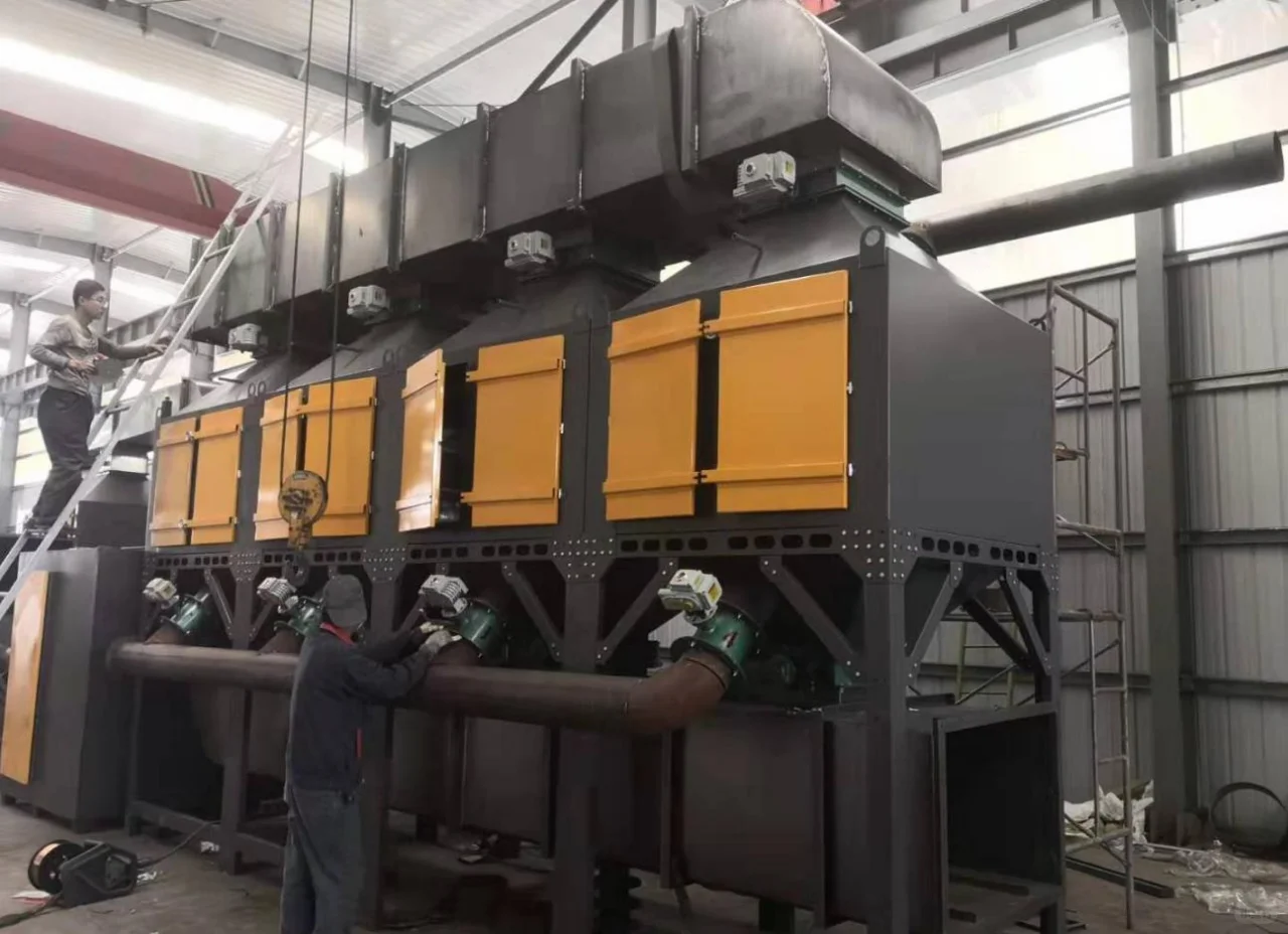 催化燃烧废气处理设备系统简述