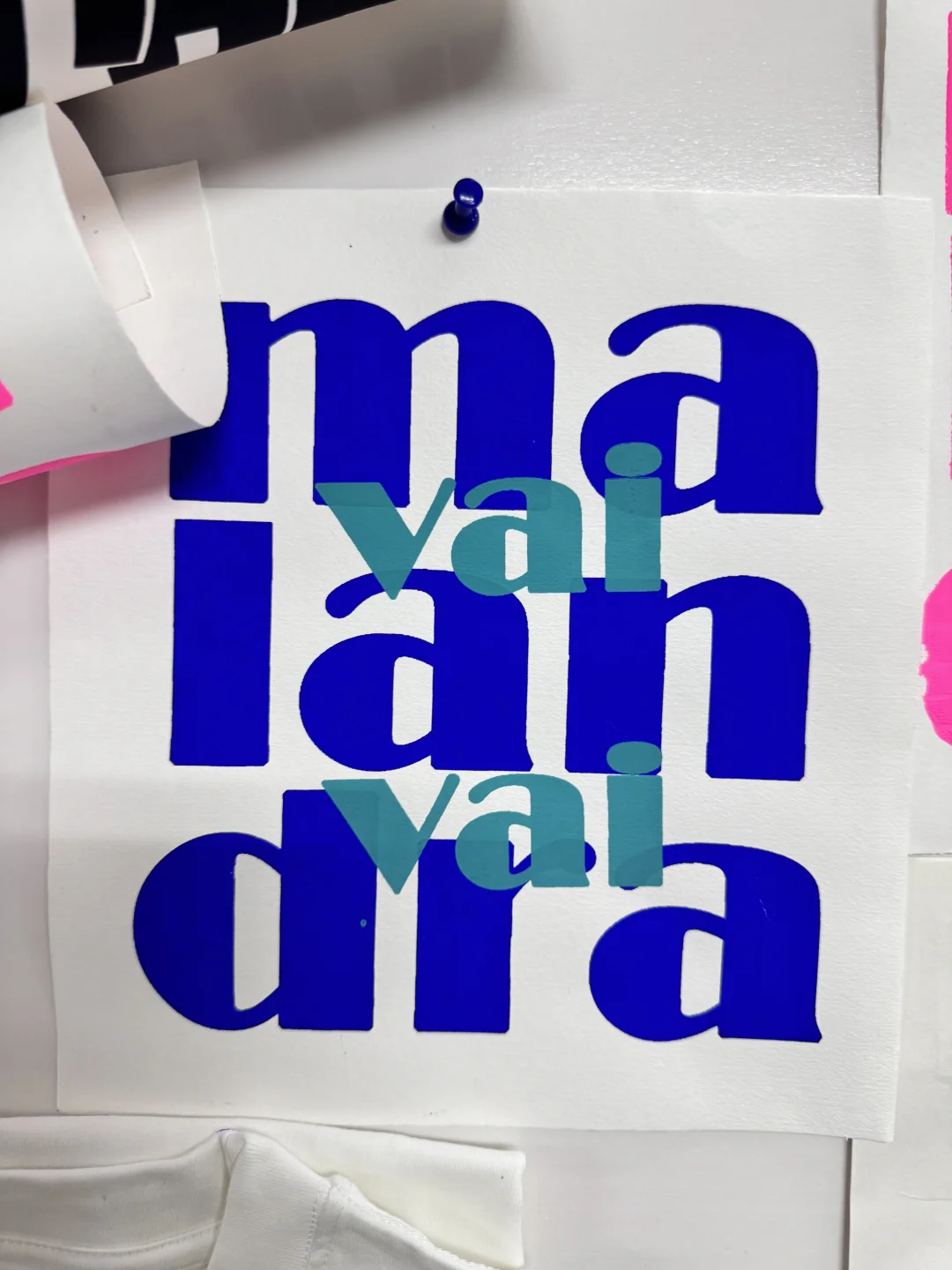 丝网印刷课程作业分享