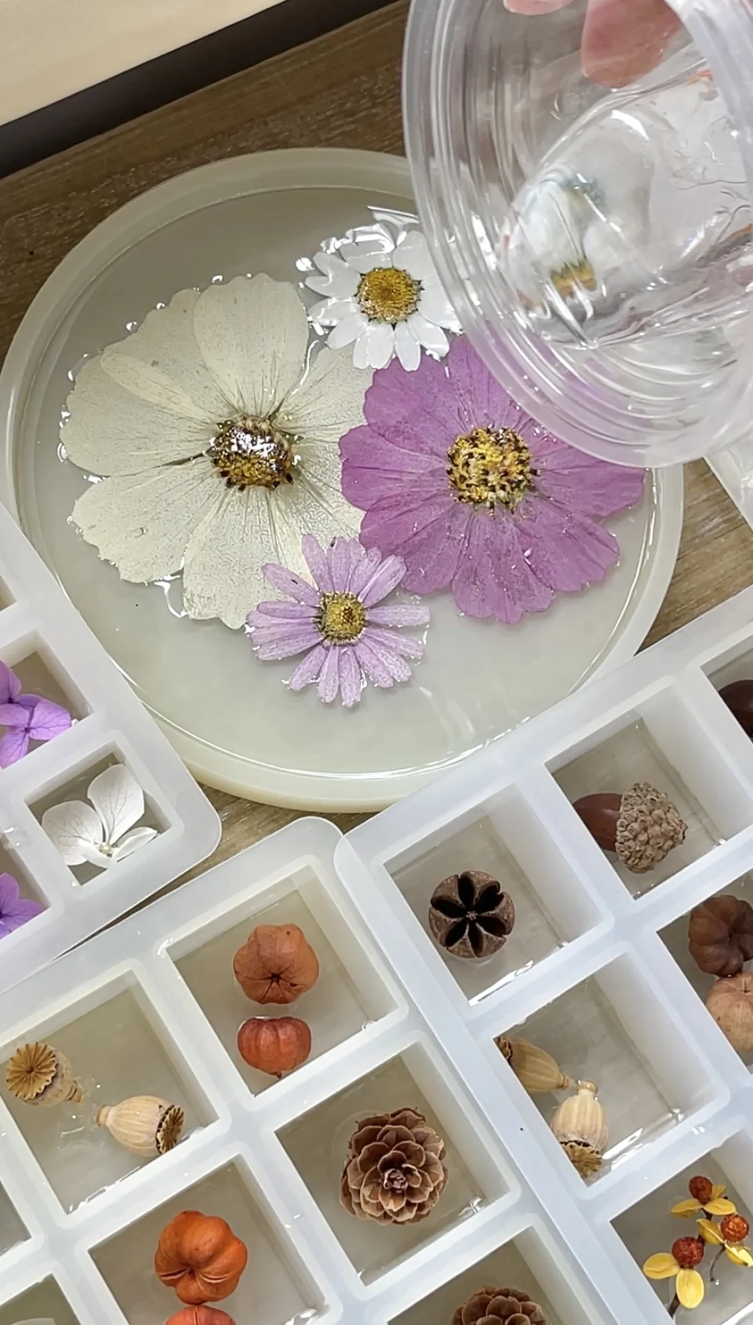 ?? 市集准备日常|滴胶冰箱贴 书签 杯垫