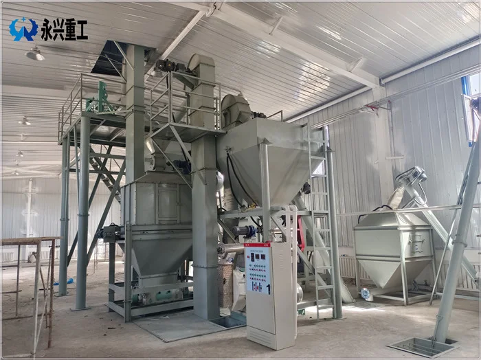 饲料加工厂生产线全套设备实现规模化养殖