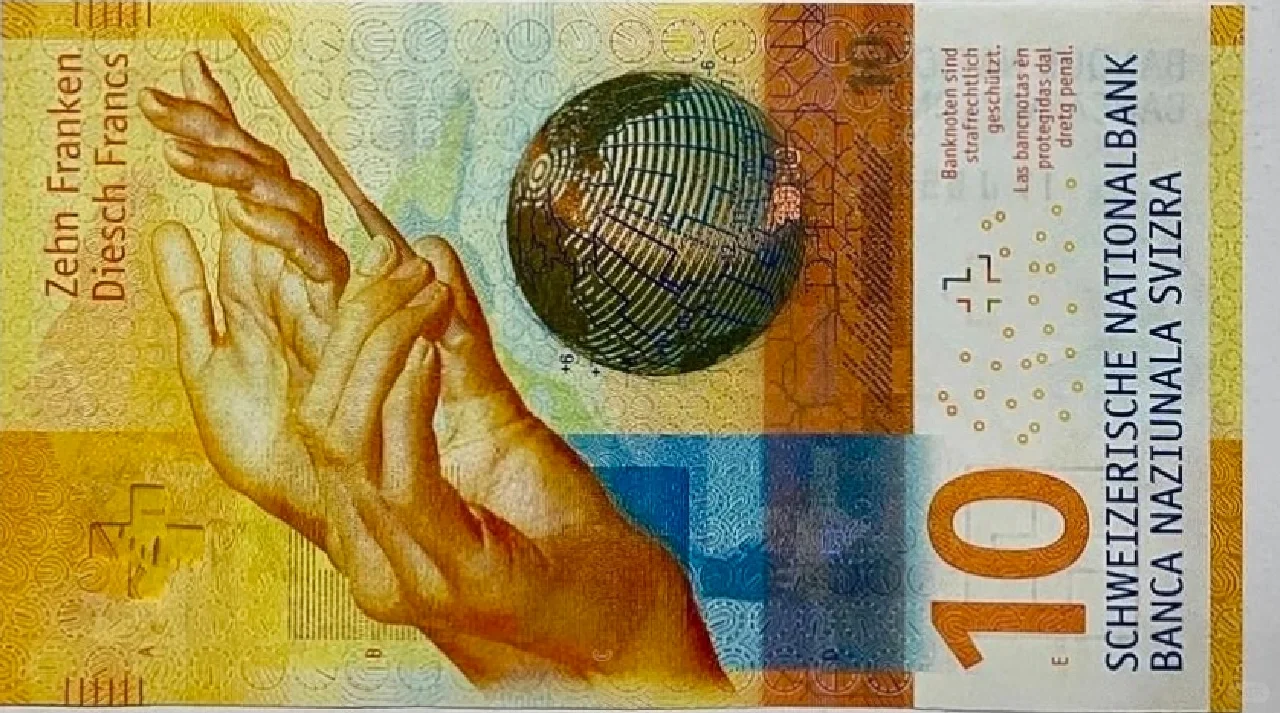 世界最难伪造的纸币-瑞士法郎