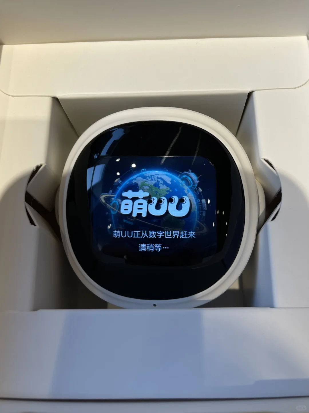 机器人大会上领养的小宠物