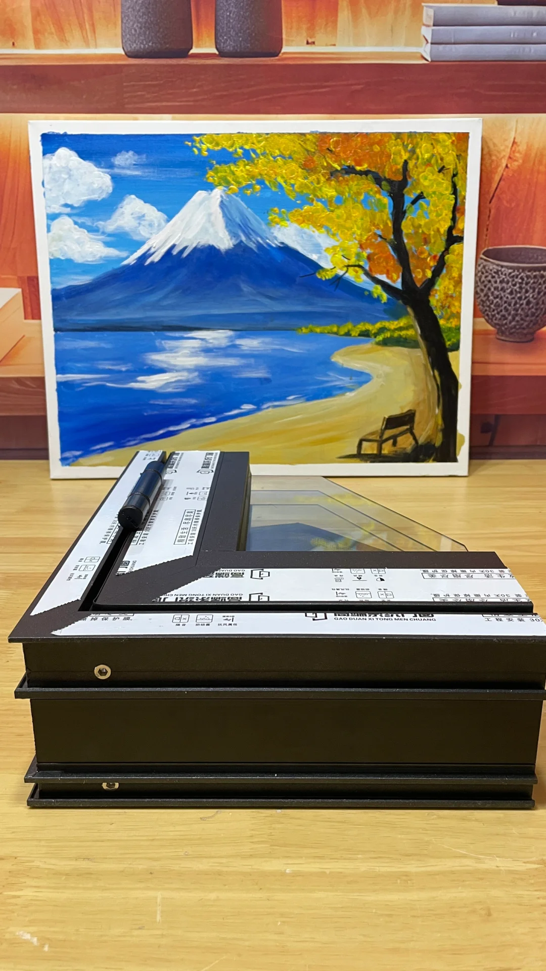 断桥铝系统窗95一体窗