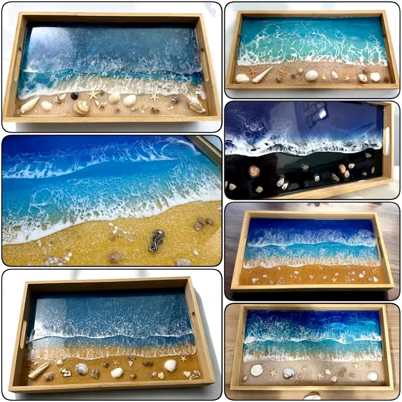 **?【海洋风滴胶托盘·源头工厂直供】