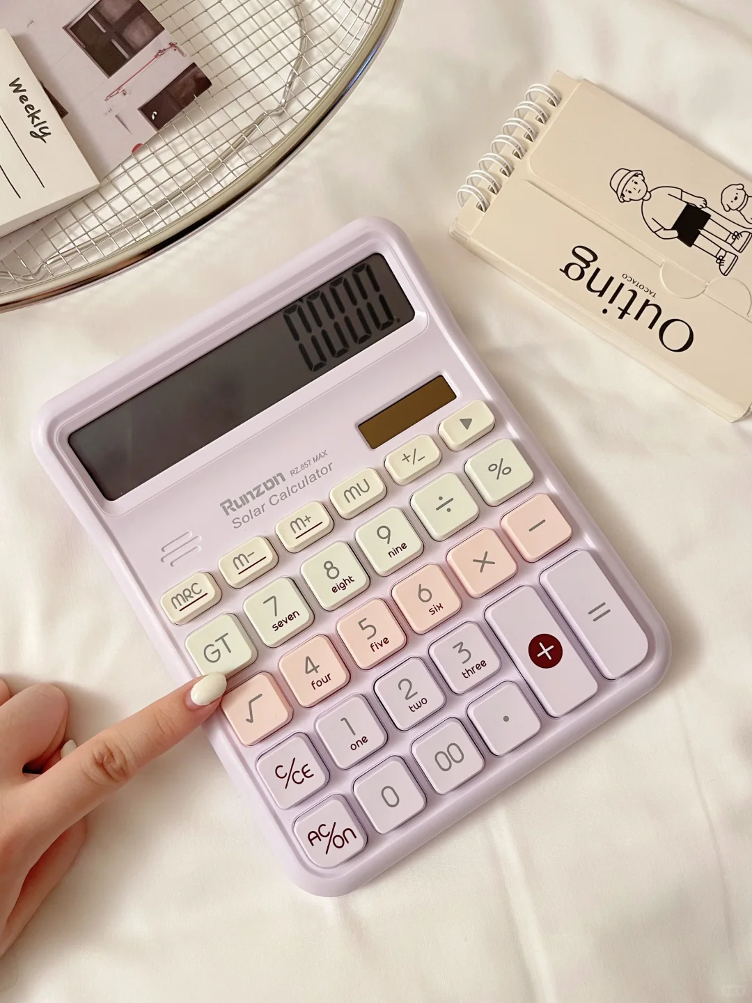 财务人真的离不开…这个计算器手感也太Q了！！