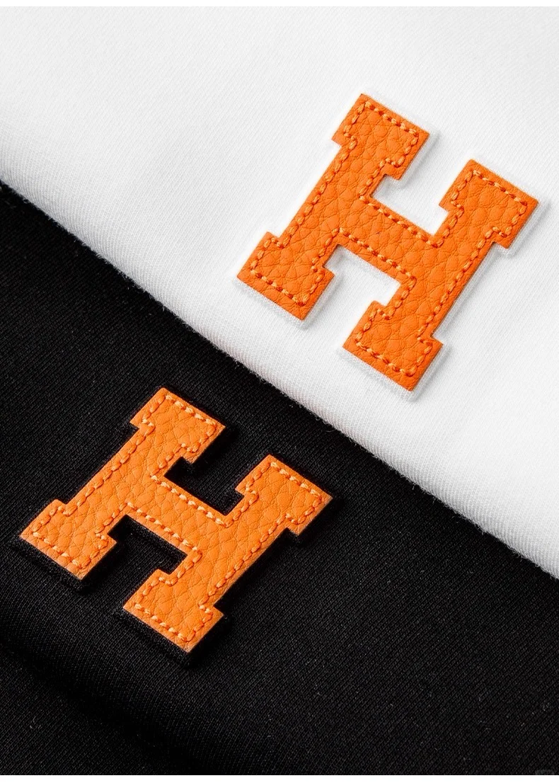 服装工艺｜简约高级的3D立体logo印绣花设计