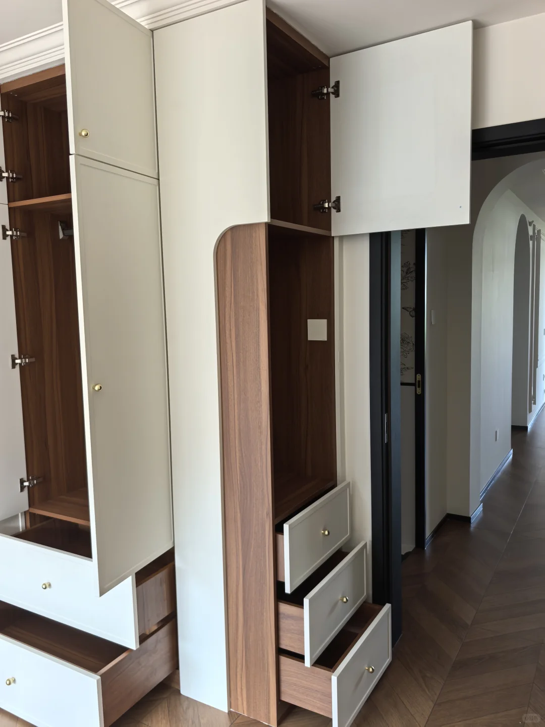 可抄～全挂衣区的五门衣柜真的绝?