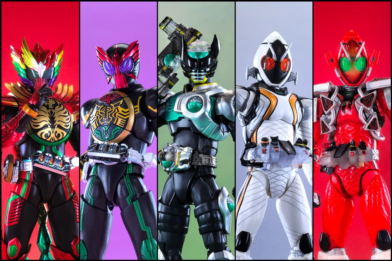 我的SHF&真骨雕收藏（新平成篇含大通）