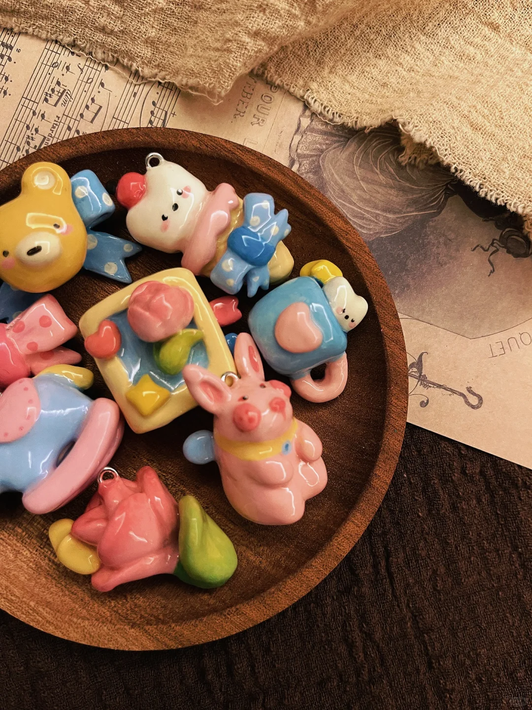 石塑粘土｜✨每一个我都好喜欢～