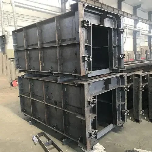 预制矩形流水槽模具预制块的生产关键。