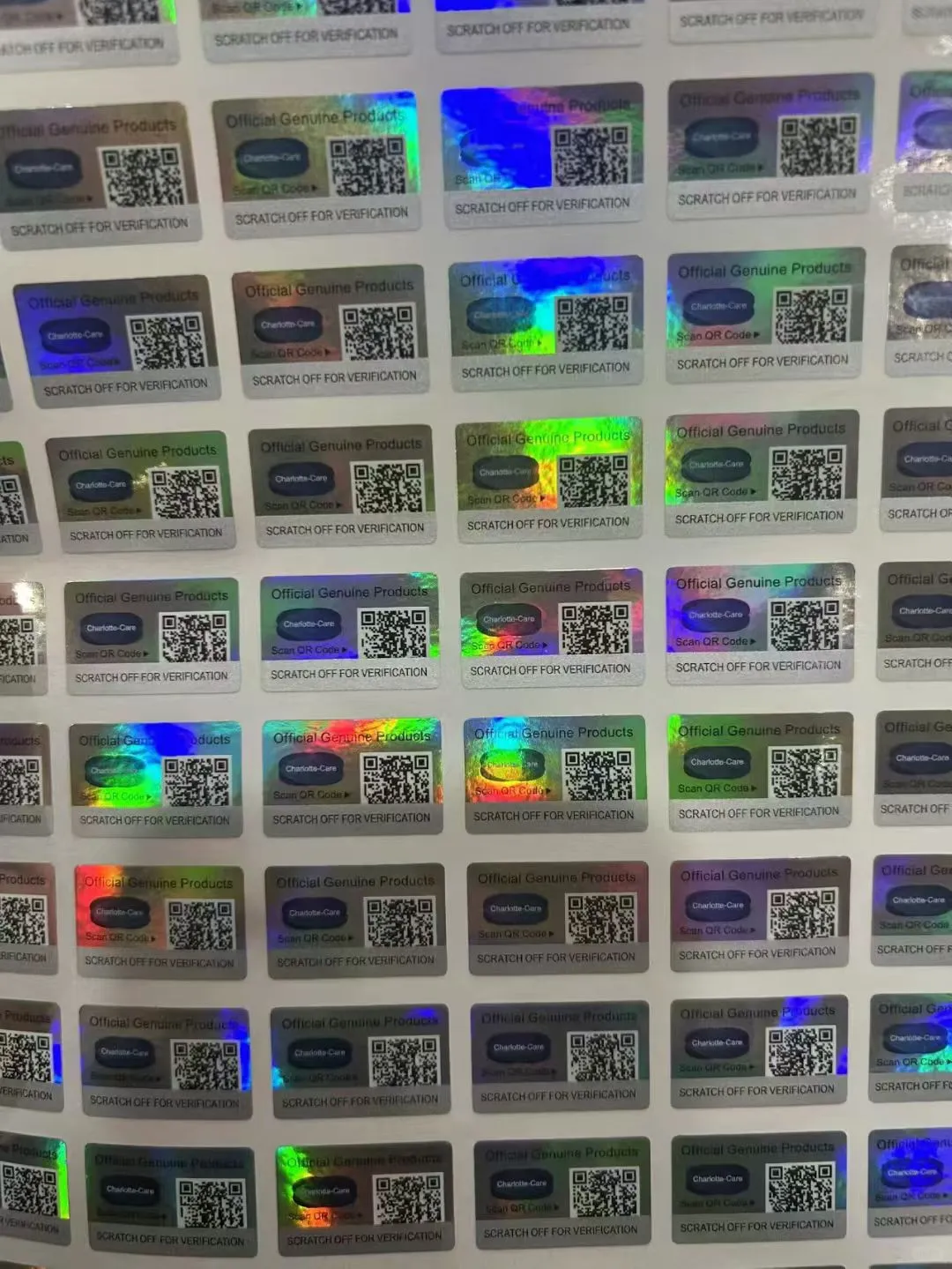 ?进出口防伪标签，一物一码