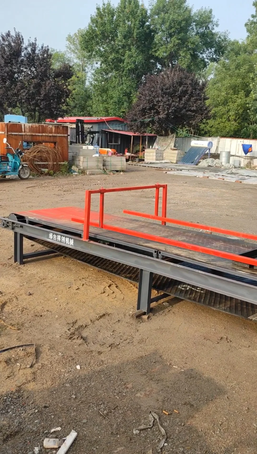 祥创混凝土预制构件布料机器生产线设备