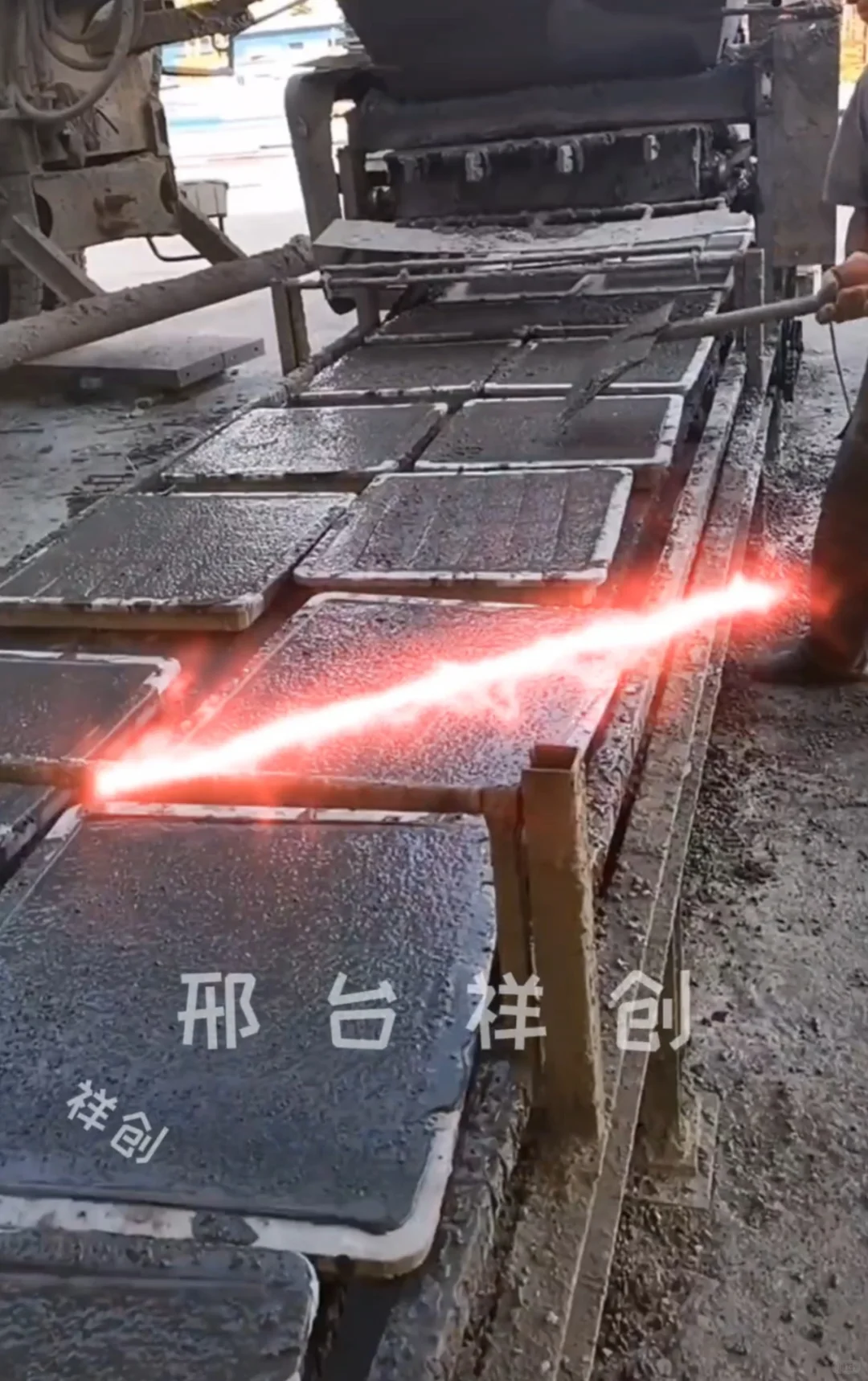 祥创水泥制品布料机混凝土预制设备