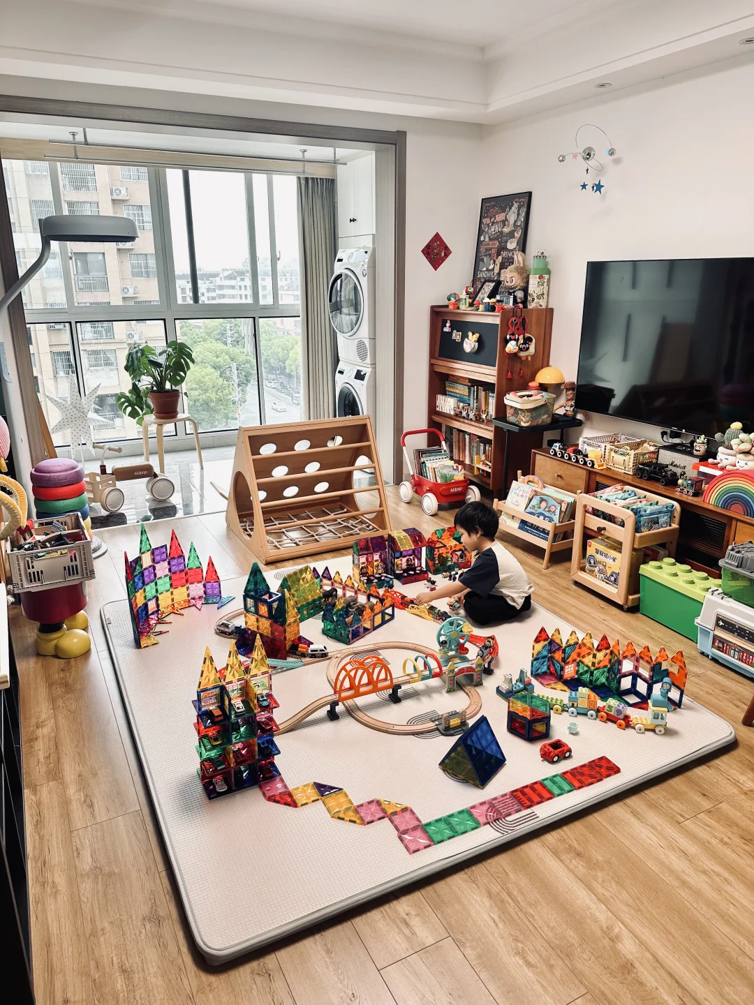 三岁小孩的家有多好玩～
