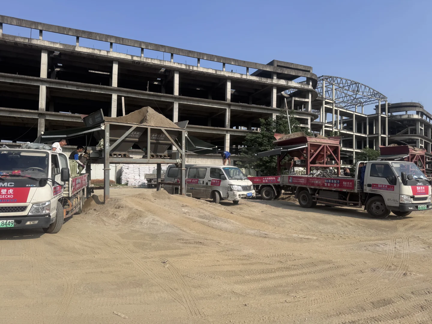 成都水泥河沙不要拿小袋跟混沙做比较