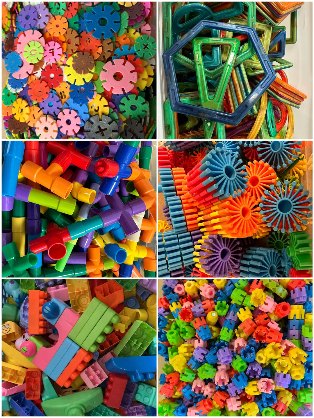 超耐玩?分享6款拼插类玩具