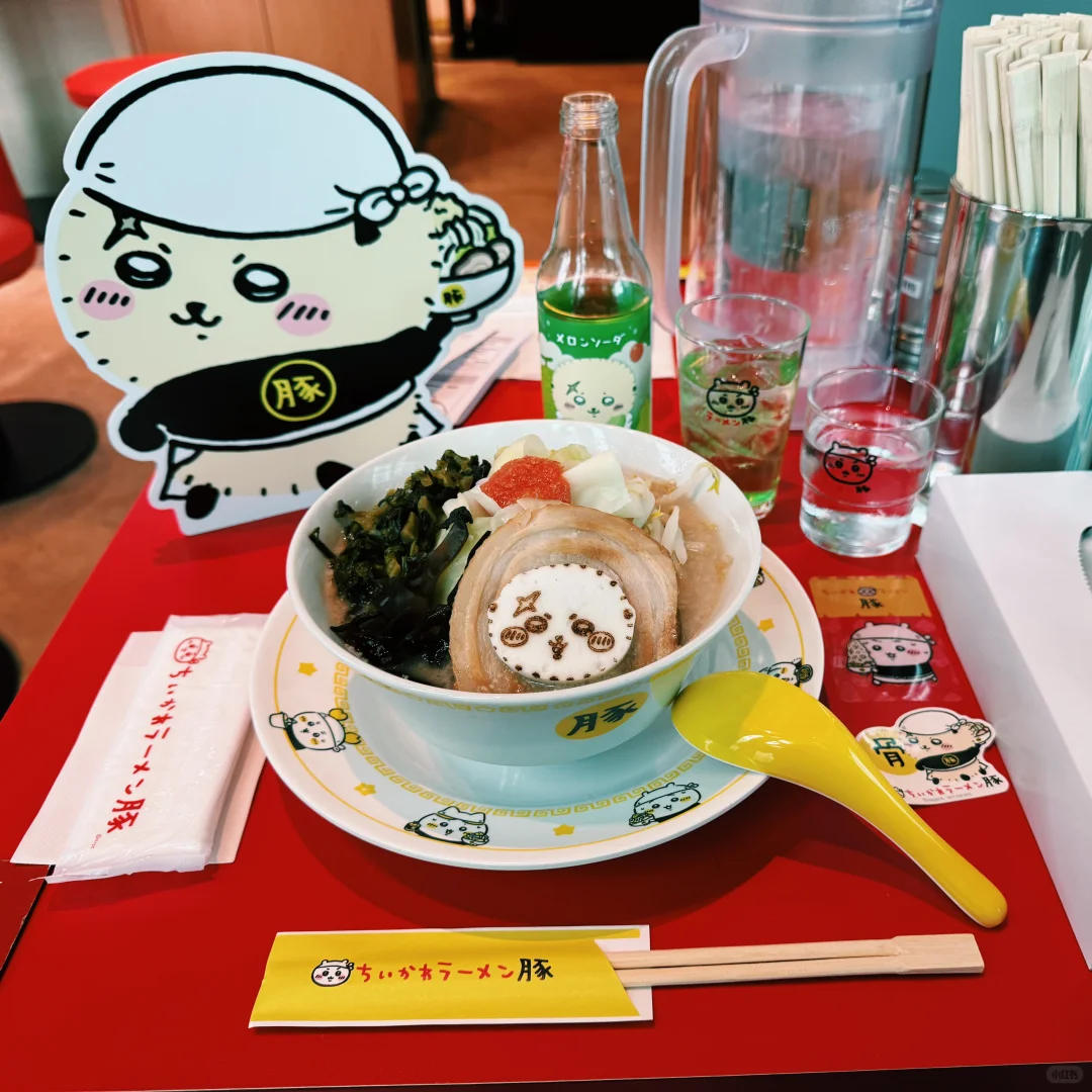 ??chiikawa拉面店 来吃了