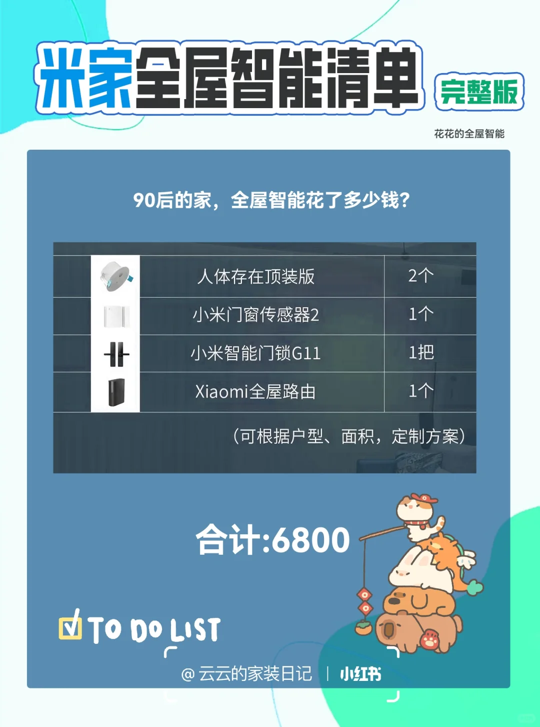 被追问无数次的全屋智能家居,5k拿下?