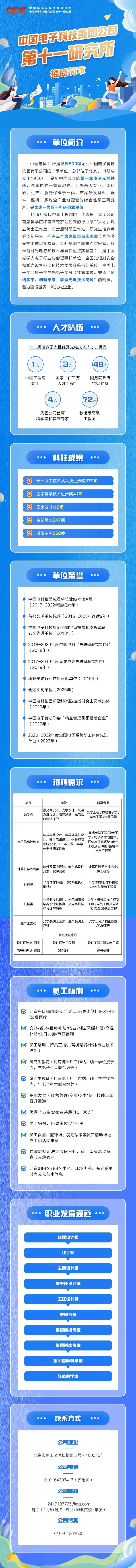 中电科11所2025秋招-北京、西安、成都有岗