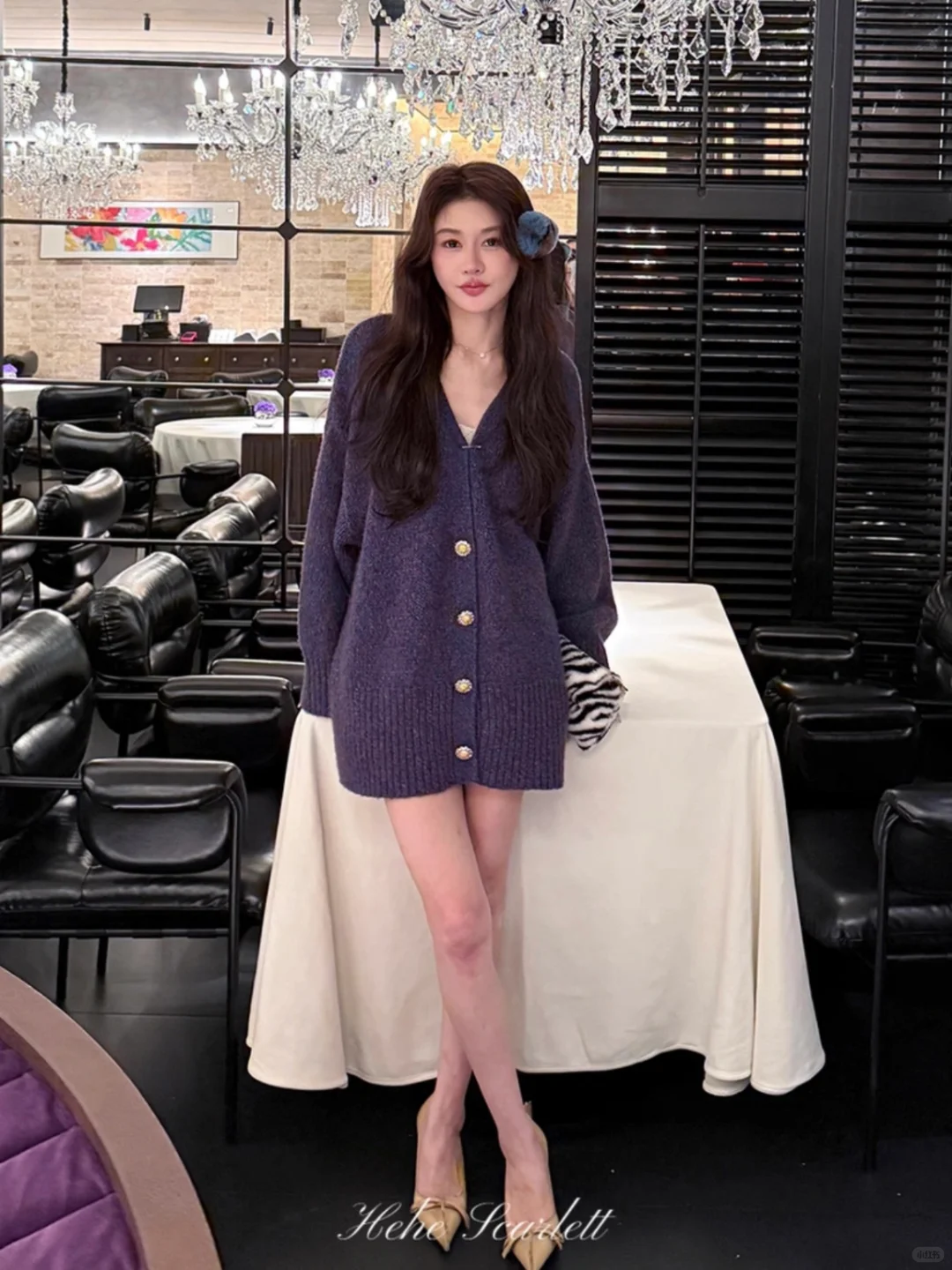 你的呵呵Scarlett｜私藏罗曼史 康赛妮山羊绒