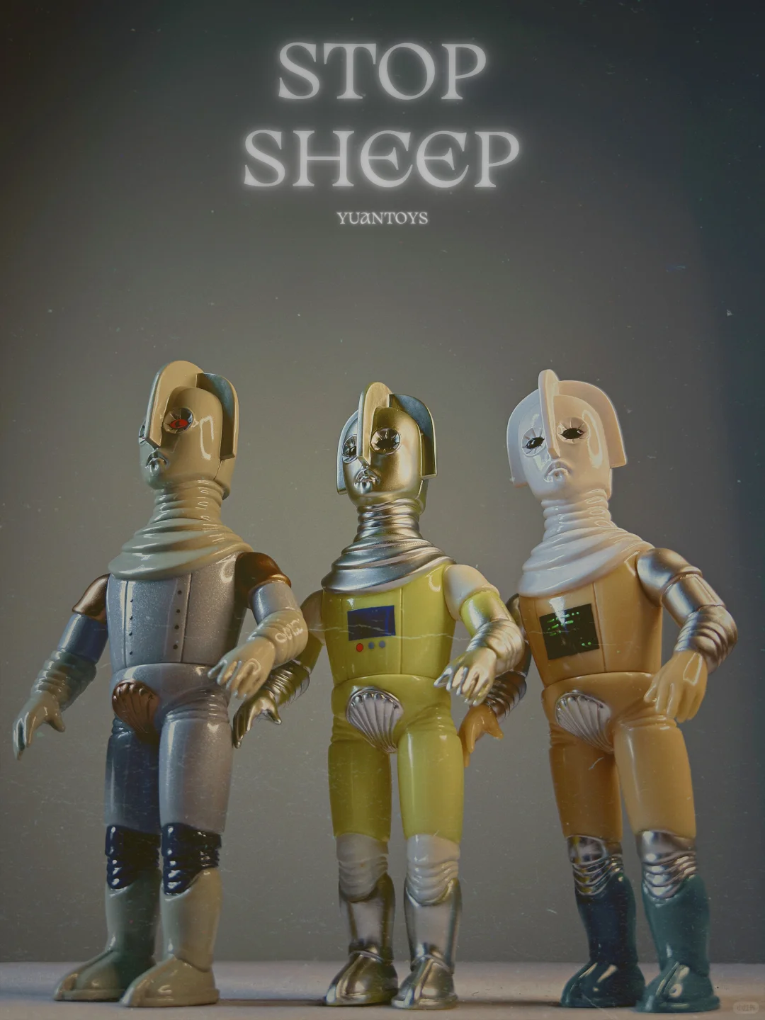 stop sheep sofubi 停止羊复古机器人们