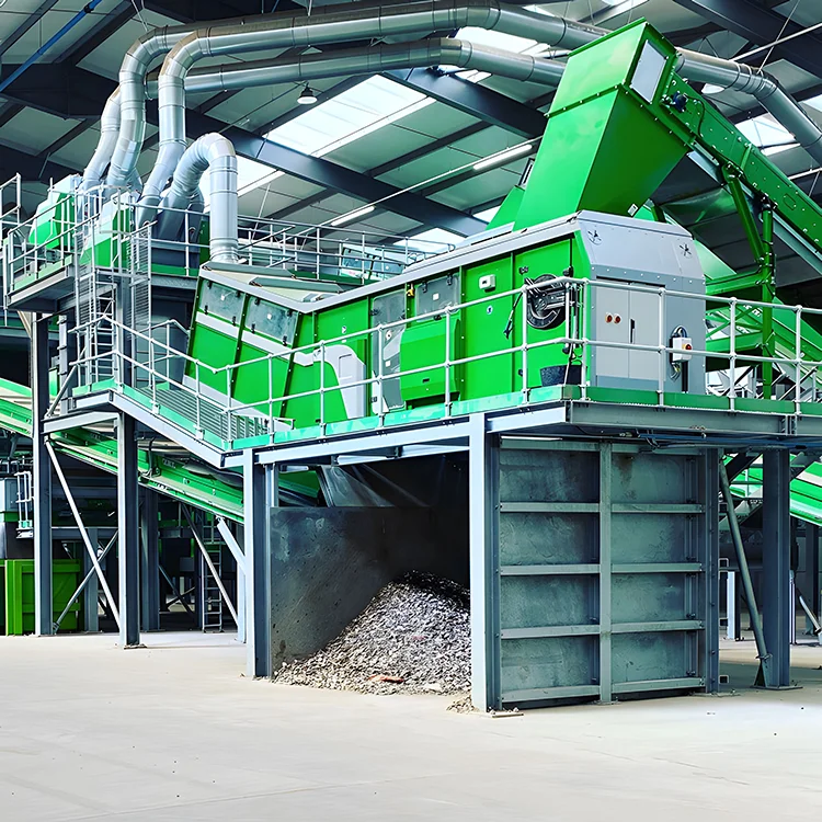 建筑装修垃圾分类回收生产线特点