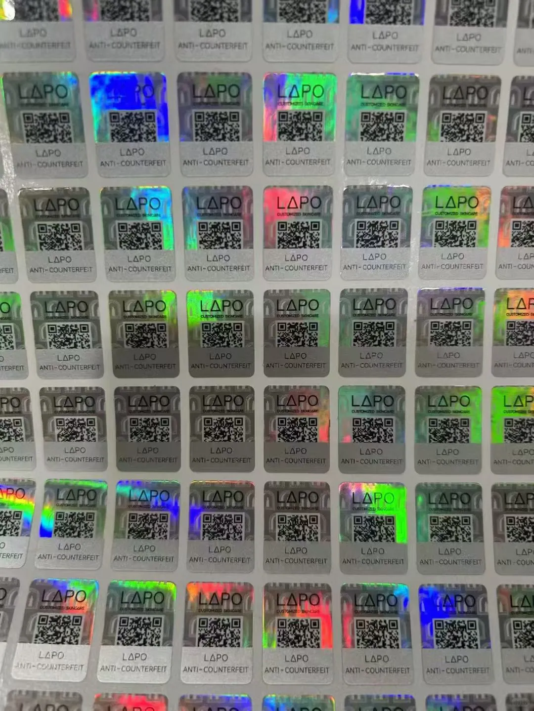 ?进出口防伪标签，一物一码