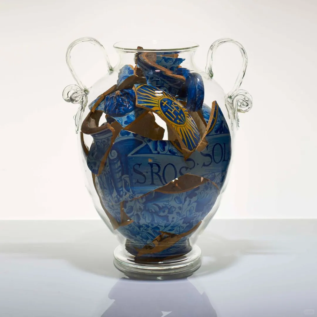 创意灵感 | 碎陶瓷+玻璃罐