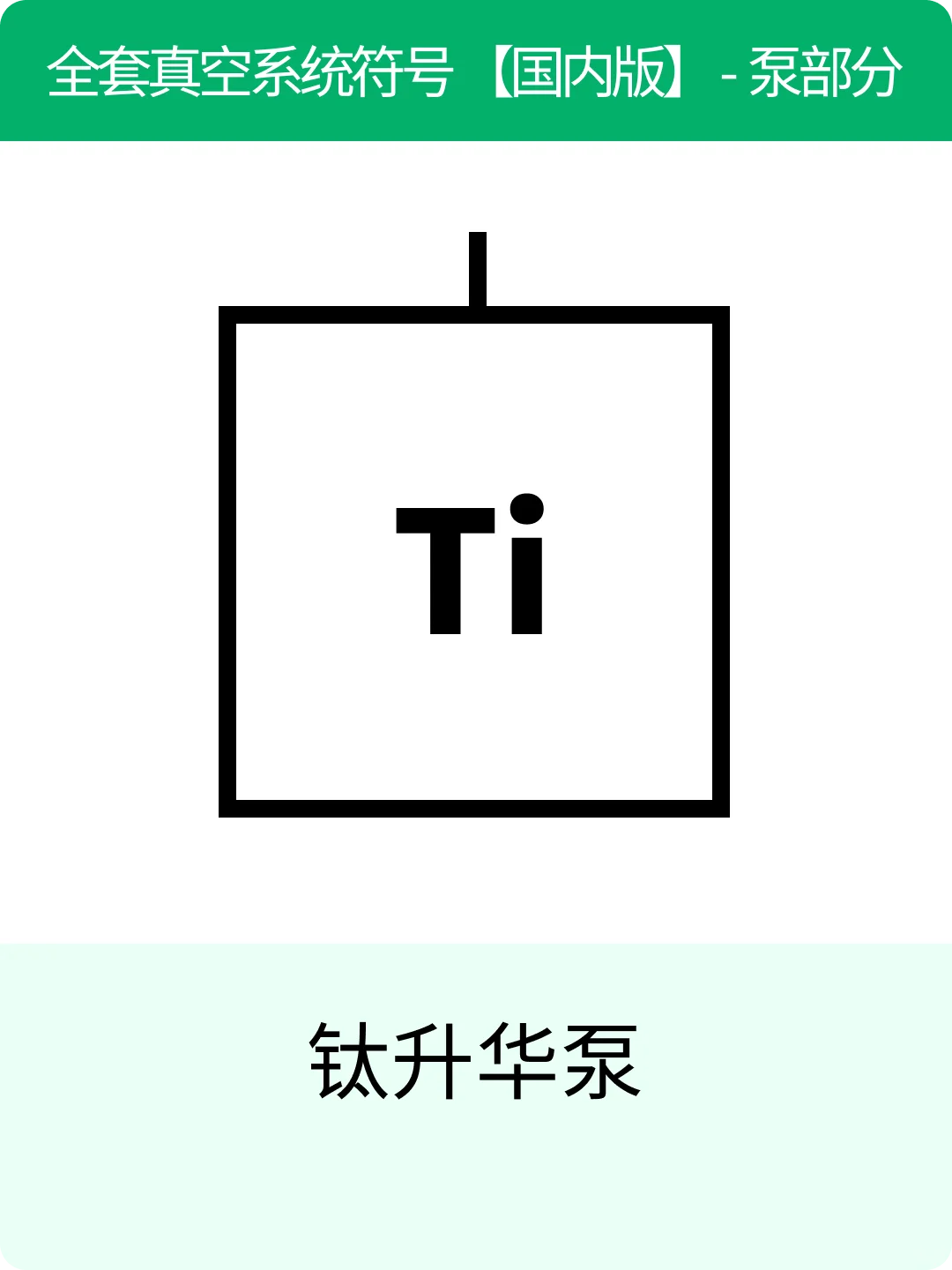 真空系统符号大全（国内版）– 泵（3/3）